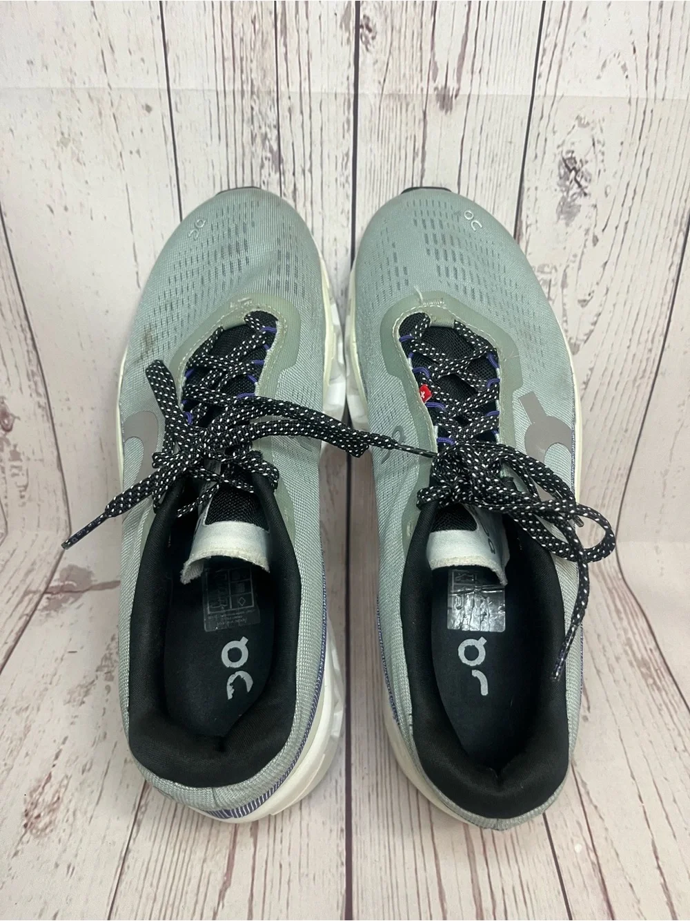 Men's On Running Brand Mineral/Aloe Cloudmonster 2 OC Shoes Sz 10.5